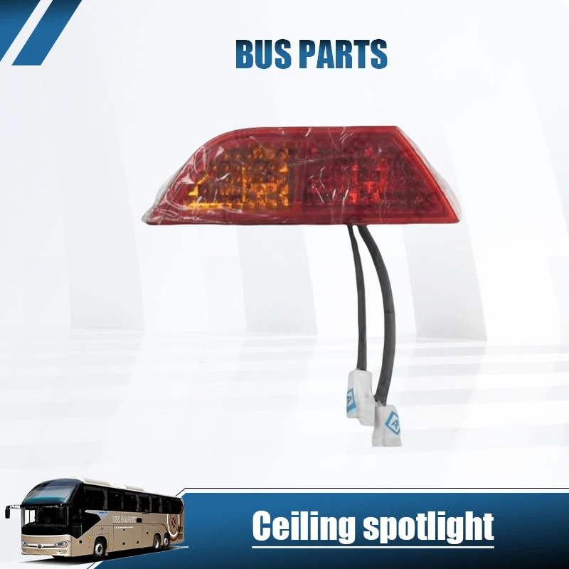 NUEVA Luz de contorno trasera de techo ZK6122, conjunto de luz exterior de techo trasero con bombilla para piezas de autobuses Yutong, Kinglong, Higer y autobuses escolares
