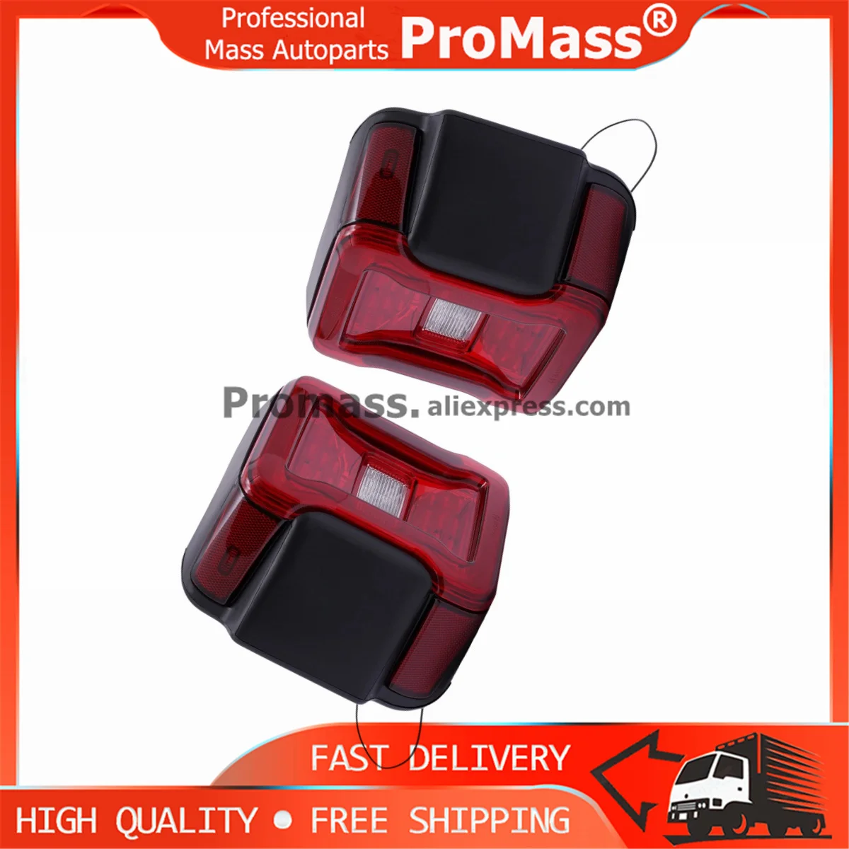 

1 шт. левый/правый задний фонарь для Jeep Wrangler 2018-2022, американская версия, задний фонарь 68434890AB, 68434889AB 55112895AF