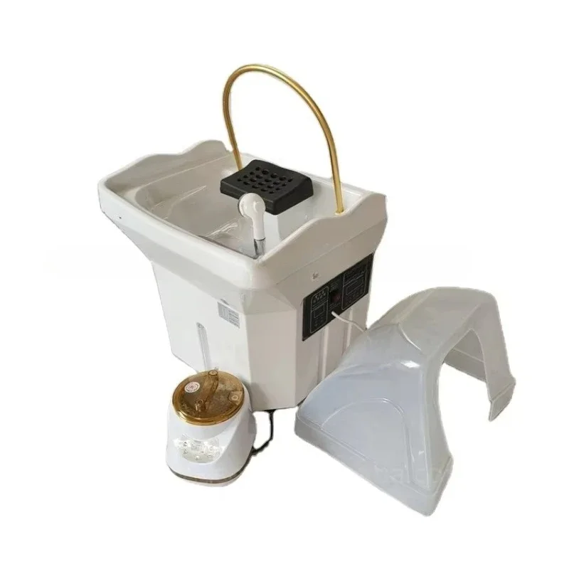 

Hottest Portable Water Tank Shampoo Basin Salon Furniture Adjustable Height Shampoo Bowl Beauty Salon Sink