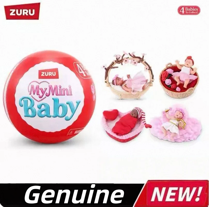 

В наличии: Новинка! Zuru Surprise My Mini Baby Surprise Ball — 4 коллекционные мини-куклы-сюрпризы в закрытой коробке, миниатюрная сцена, игрушка для кукольного домика.
