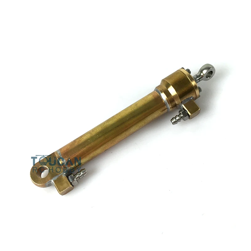 Metal LESU 1Pc 60MM Hydraulic Oil Cylinder for Remote Control Excavator Electric Tamiyaya 1/14 RC Dumper Truck Model Th02456