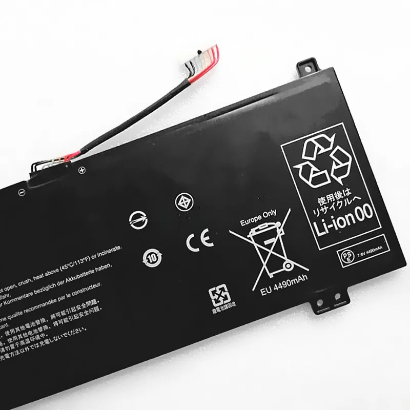 Imagem -06 - Bateria do Laptop Ap16k4j Ap16k5j 7.7 37wh 4810mah para Chromebook 11.6 Spin 11 R751t R751tn Cp511 C5p3 N14n N16q14 C6dq