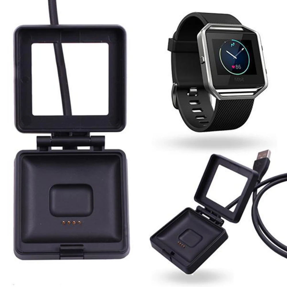 USB Smart Bracelet Adapter Charging Cable Smart Watch Charger For Fitbit Blaze Watch Charging Dock Station