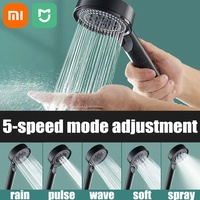 Xiaomi 5-Modes High Pressure Shower Head Water Saving Shower Heads Adjustable Water Massage Sprayer Home Bathroom Accessories