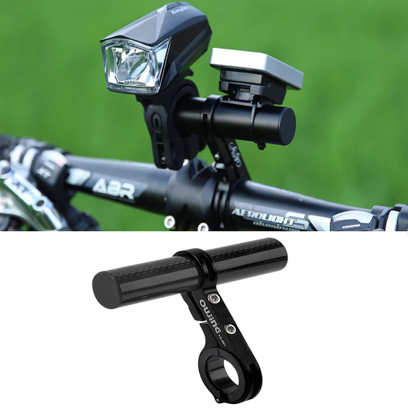 Cbmmaker 10/20cm Bicycle Handlebar Extender Mountain Bike Handlebar Expander Speedometer Mount Headlight Flashlight Lamp Holder