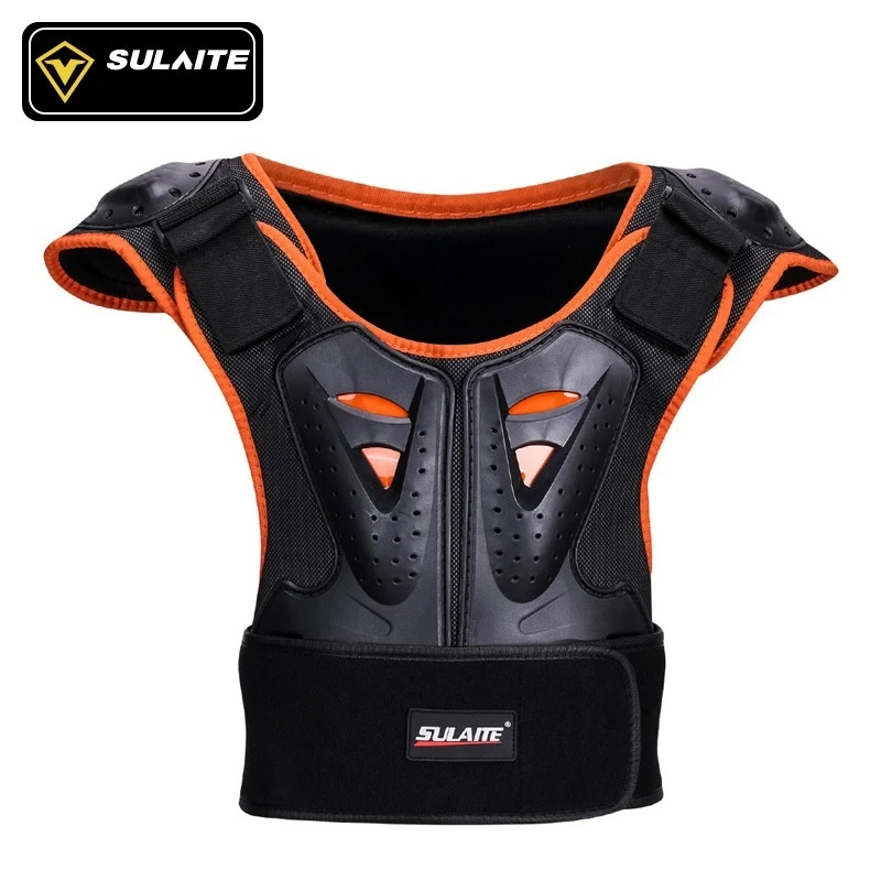 

SULAITE Children Armor Riding Protection Comfort Body Armor Motocross Chest Protector Back Protector Motorcycle Accessories