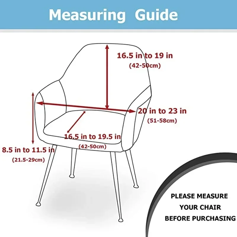 1PC Stretch Polar Fleece Chair Cover Elastic Solid Color High Armchair Slipcover Washable Anti-slip Seat Case for Office Wedding