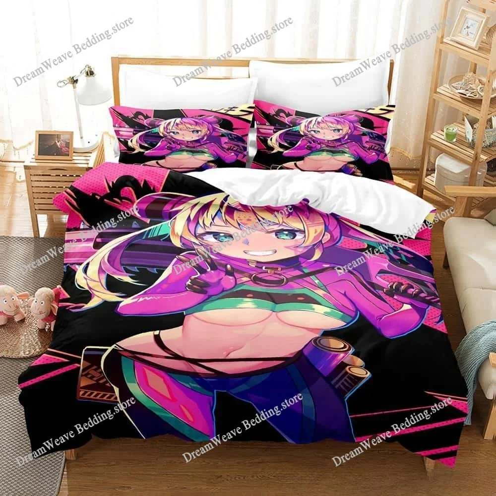 

DOG MAN Luxury Bedding Set Japan Anime Cartoon Duvet Cover Set Comforter Bedspread Linen Twin Single Size Printed Home Textile