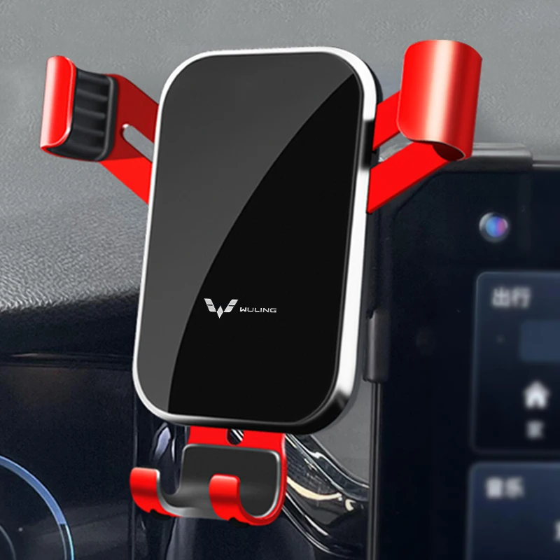 Вертикальная навигационная подставка с вентиляционным отверстием для Wuling Air 2023 Hongguang MINI EV Plus Star Kaige Journey Nano аксессуары