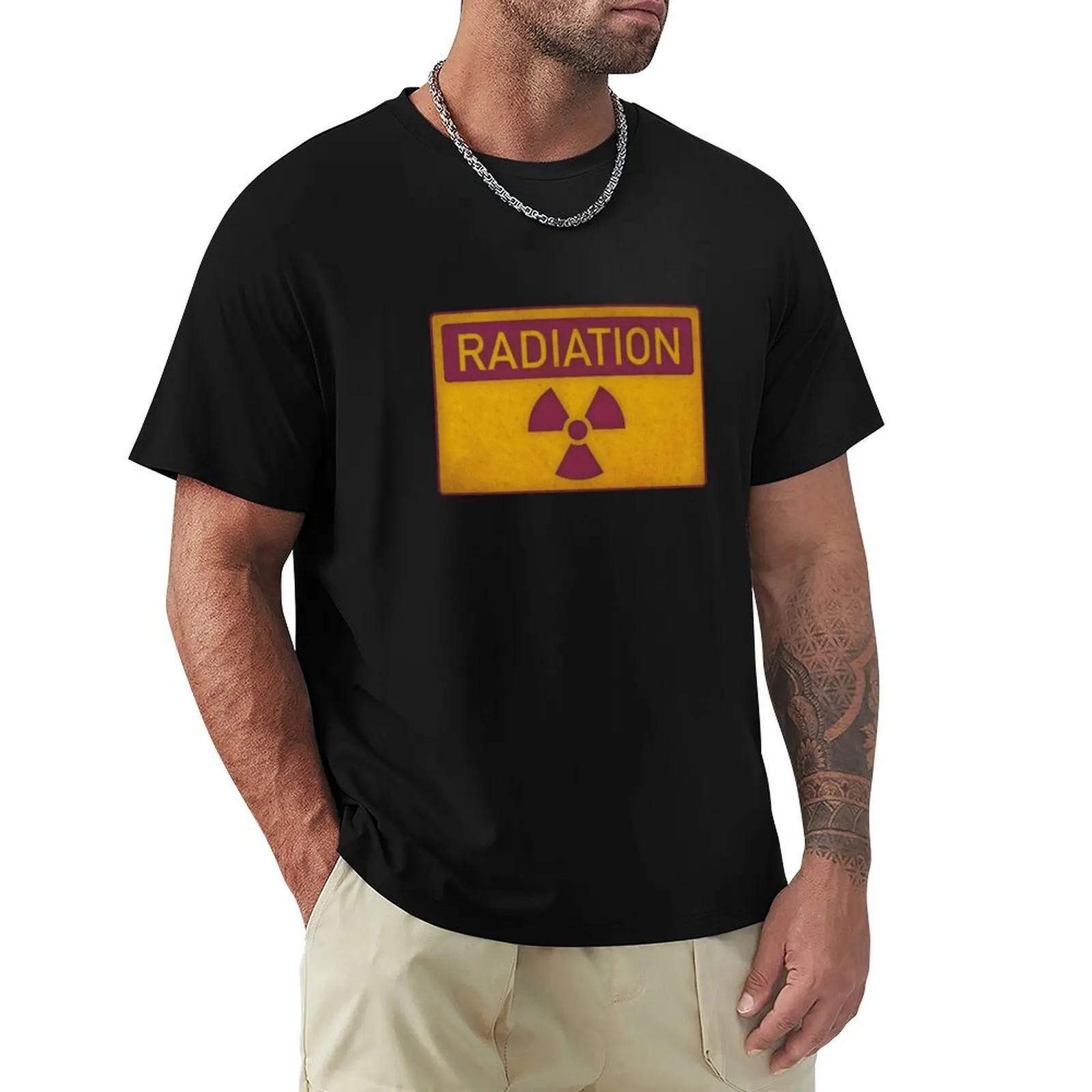 Radiation hazard T-Shirt All Weather Casual Short Sleeve