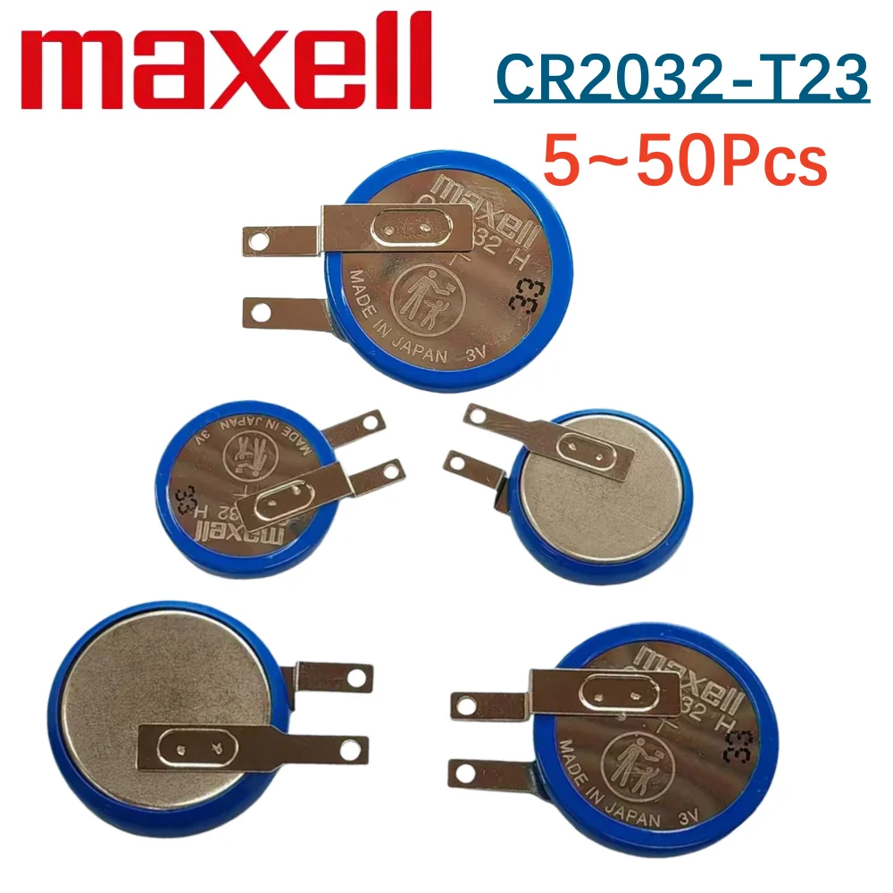 5-50pcs CR2032H T23 CR2032 H High Capacity 3V Button Battery Computer Motherboard Battery Replaces CR2032