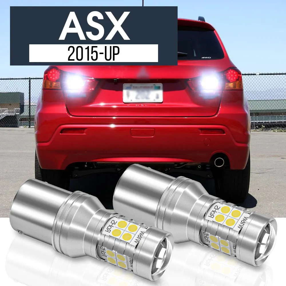 

2pcs LED Backup Light Reverse Lamp Blub Canbus Accessories For Mitsubishi ASX 2010 2011 2012 2013 2014 2015