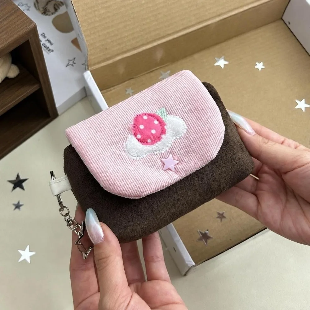 Aesthetic Polka Dot Star Print Cosmetic Bag Large Capacity Multi-Purpose Storage Pouch Portable Makeup Bag