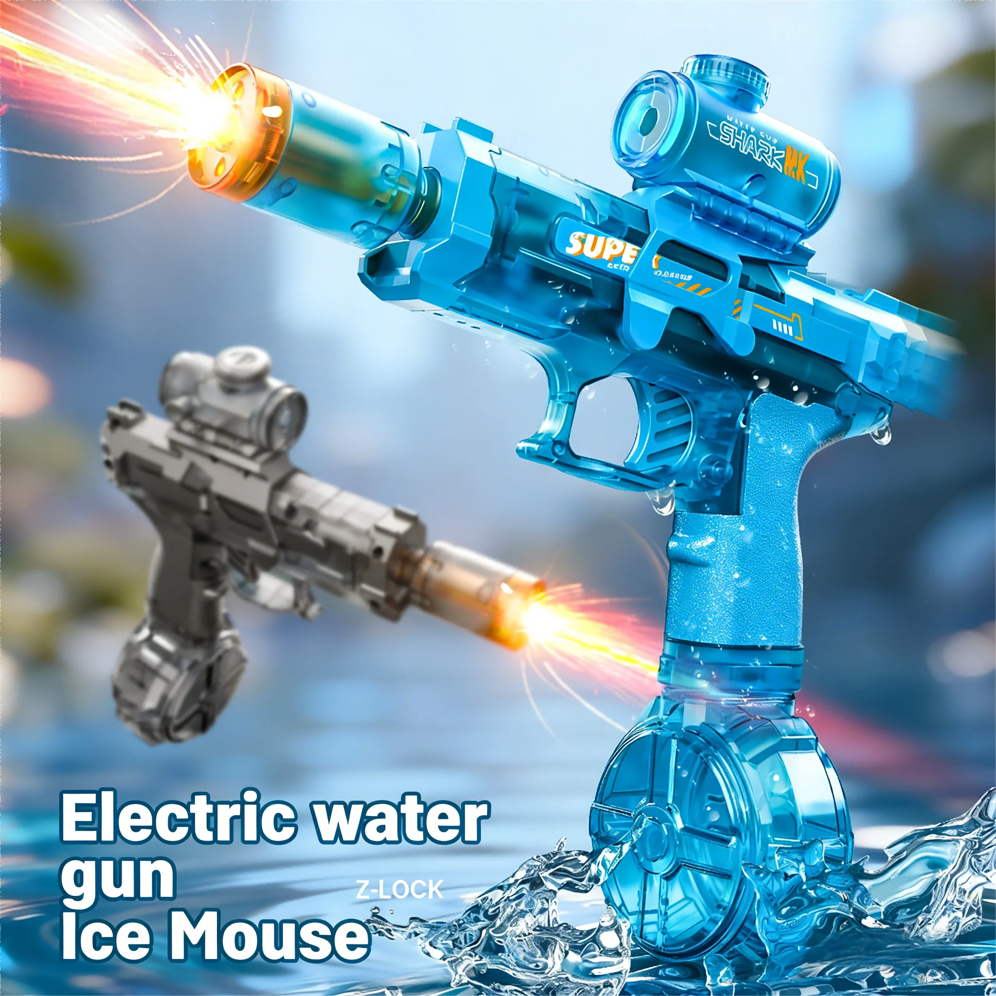 

Новейший автоматический высокоскоростной детский водяной пистолет третьего поколения с фотоэлектрическим датчиком, для непрерывной стрельбы на улице