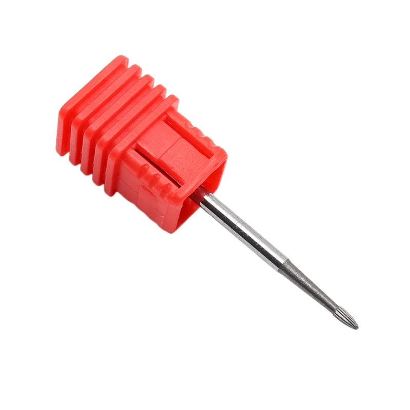 F Cuticle Schoon Carbide Nail Boor 3/32 "Roterende Burr Cuticle Clean Bits Frees Voor Manicure Nail boor Accessoires