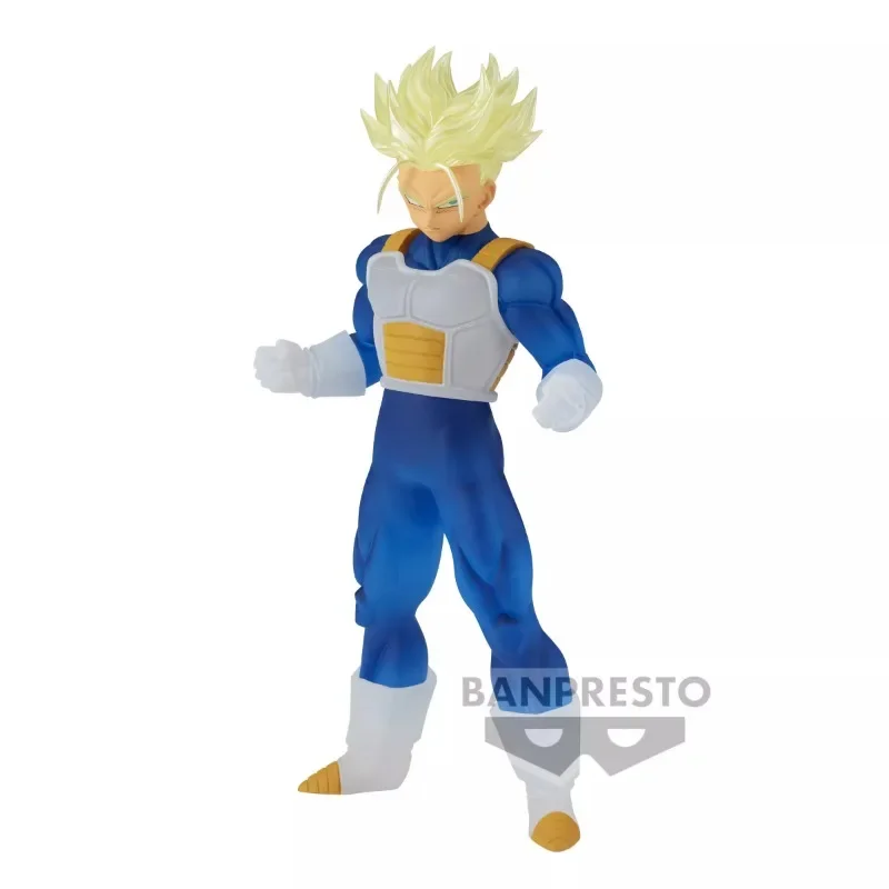 Bandai Original BANPRESTO Anime Dragon Ball Z CLEARISE Super Saiyan Trunks Action Figures Collection Model Toys