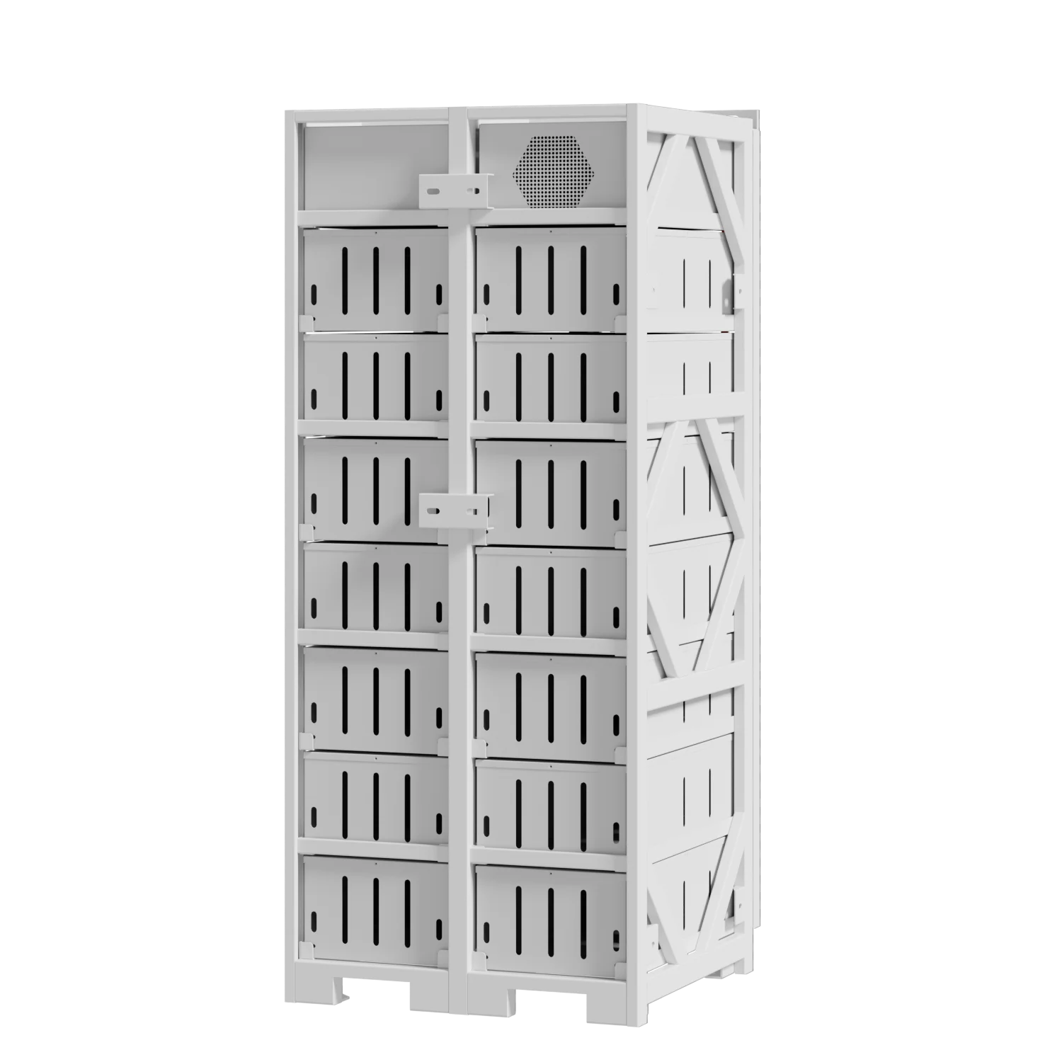 Rack-Mounted 51.2V 314ah High Voltage Lithium Solar Battery Pack HV Energy Storage Lithium Ion Batteries 100kwh 150kwh 200kwh
