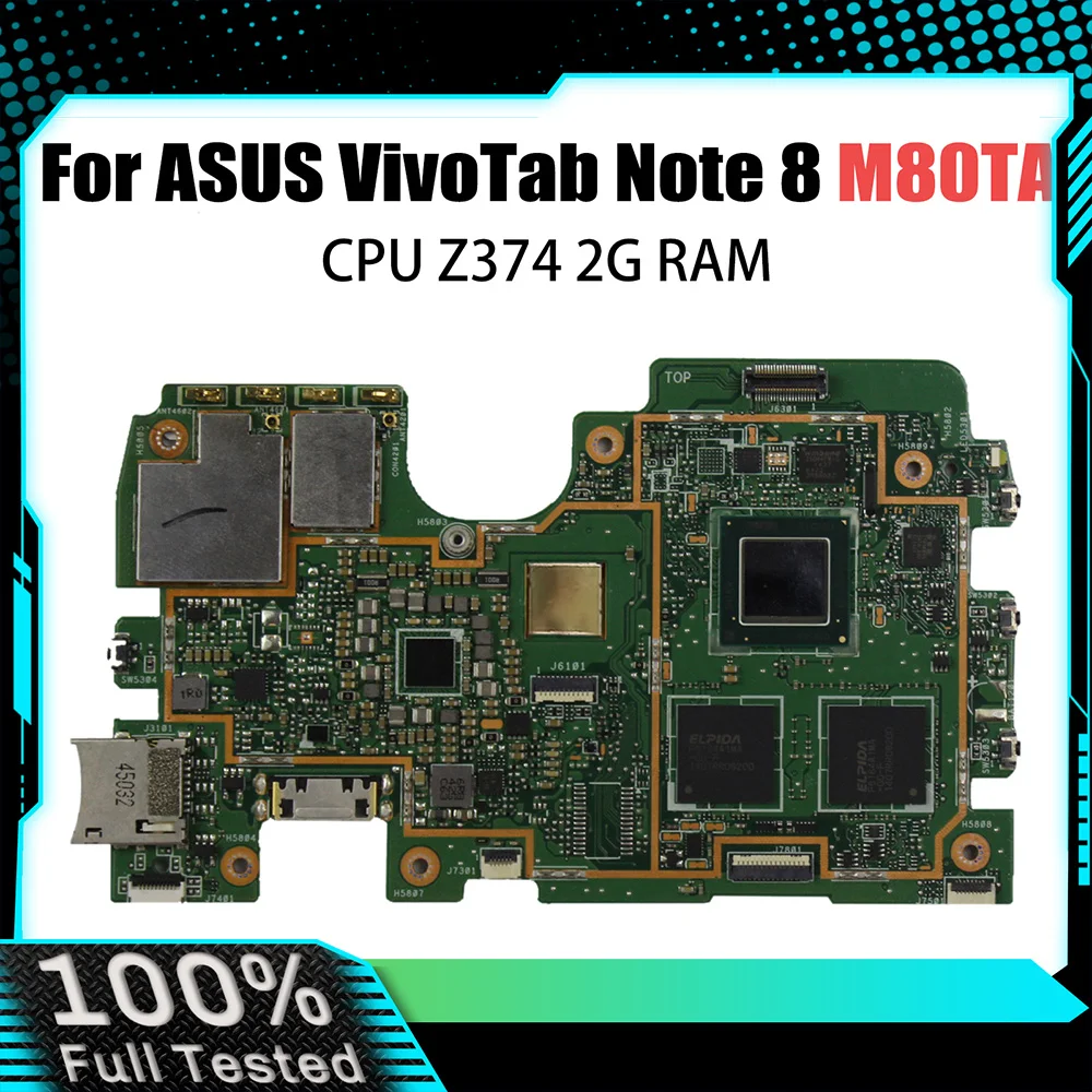 Mainboard For Asus VivoTab Note 8 M80TA motherboard main board test well 32GB SSD 64GB SSD