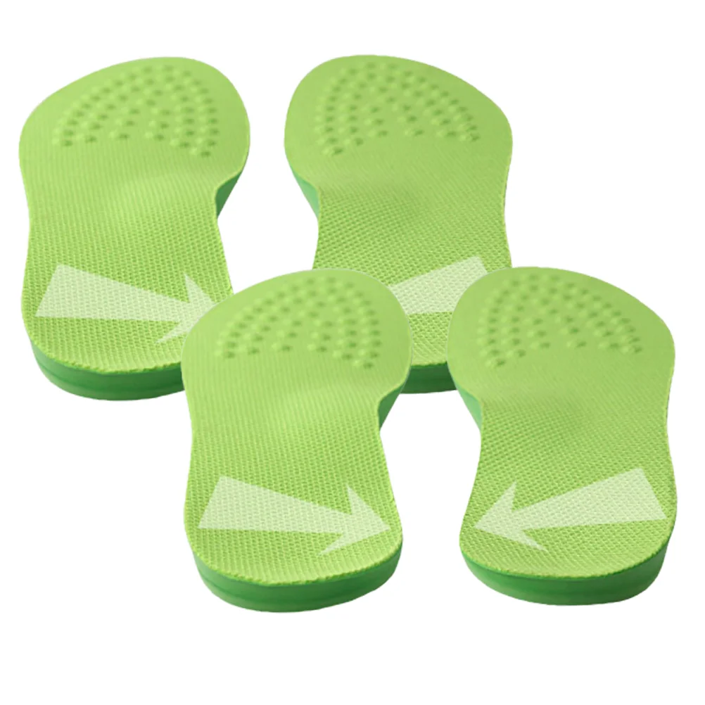 แผ่นแก้ไขขา Strephexopodia Corrector Foot Care Cushion รองเท้า Insoles กีฬาโบว์ขา Orthotics