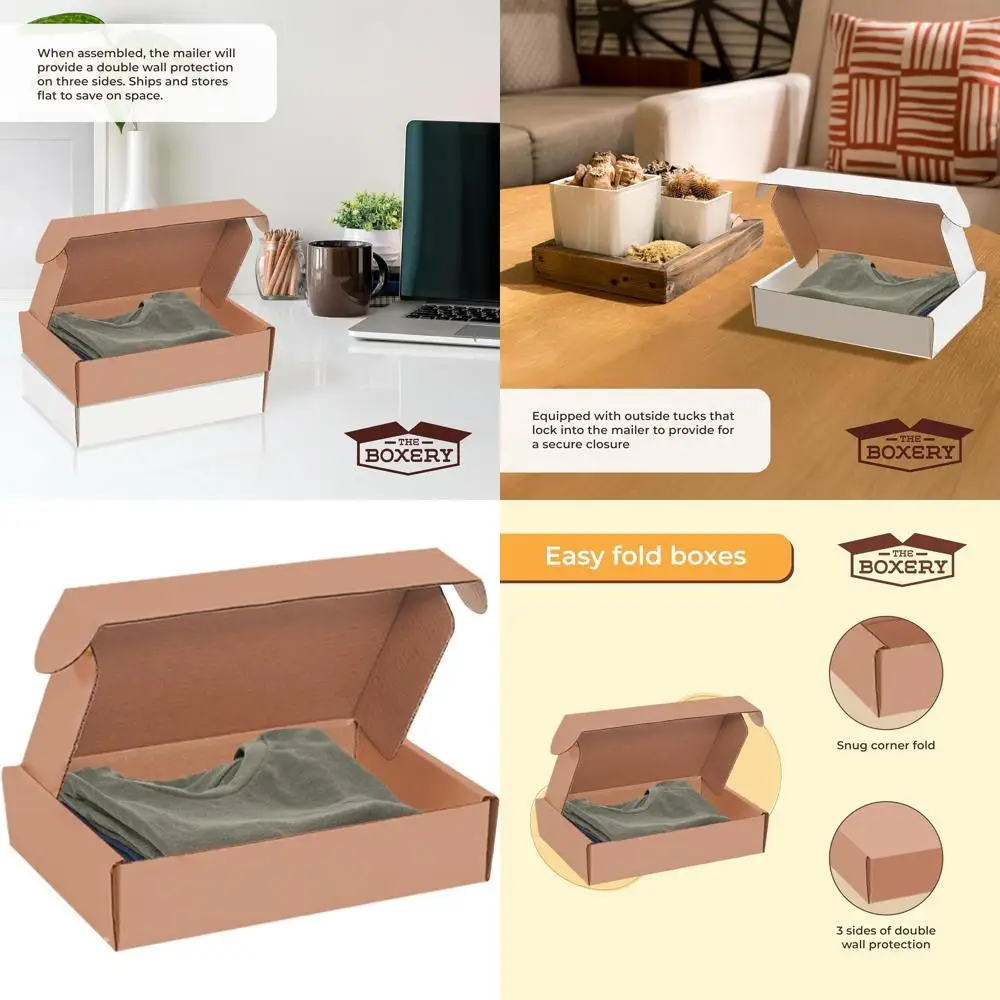 

100-Pack 15x6x2.125 Corrugated Brown Shipping Boxes - Strong for Small Business Mailing and Packaging