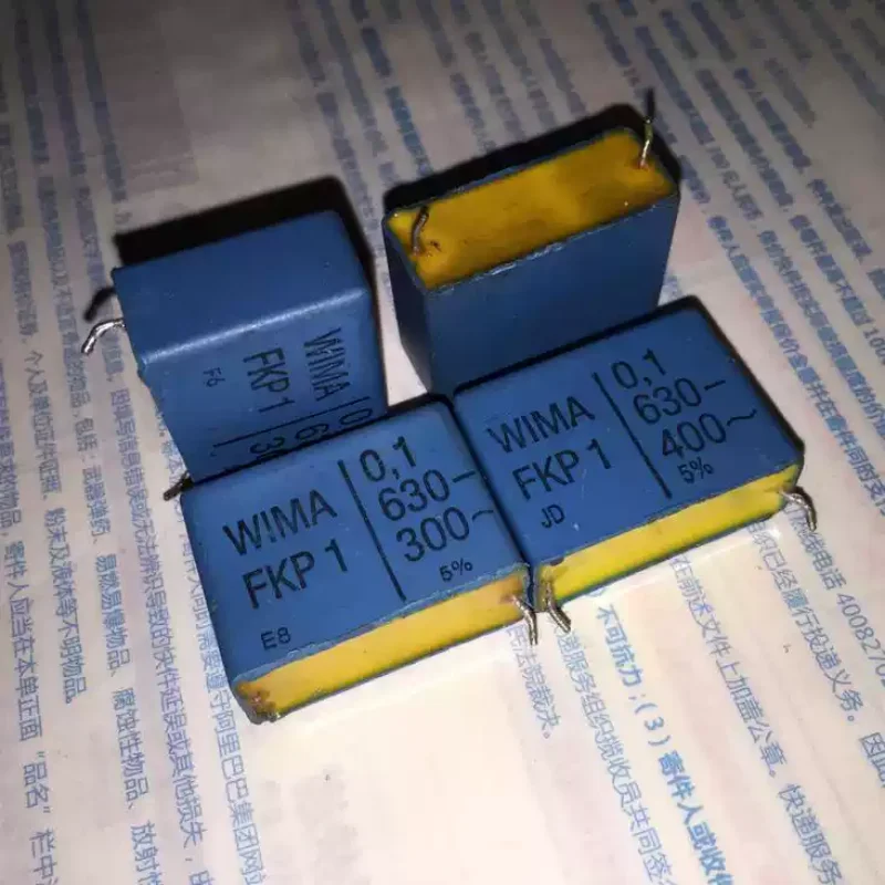 10 Uds Original WIMA alemán Lanweima FKP1 serie 0,1 UF630V 104 condensador infinito acoplado por fiebre