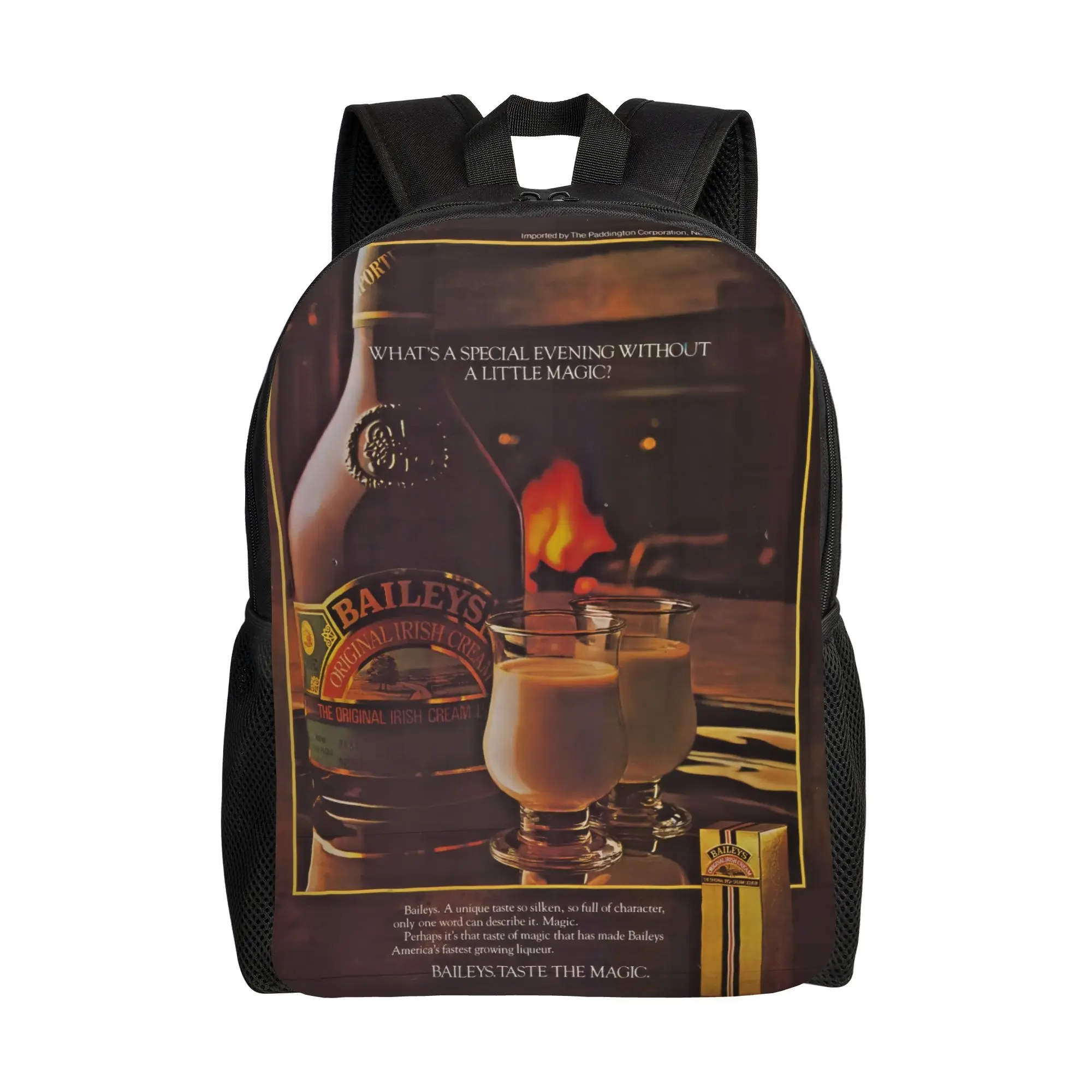 

Рюкзак bBaileys Taste the Vintage Ad для школьников, вместительная сумка для ноутбука на каждый день, к началу учебного года