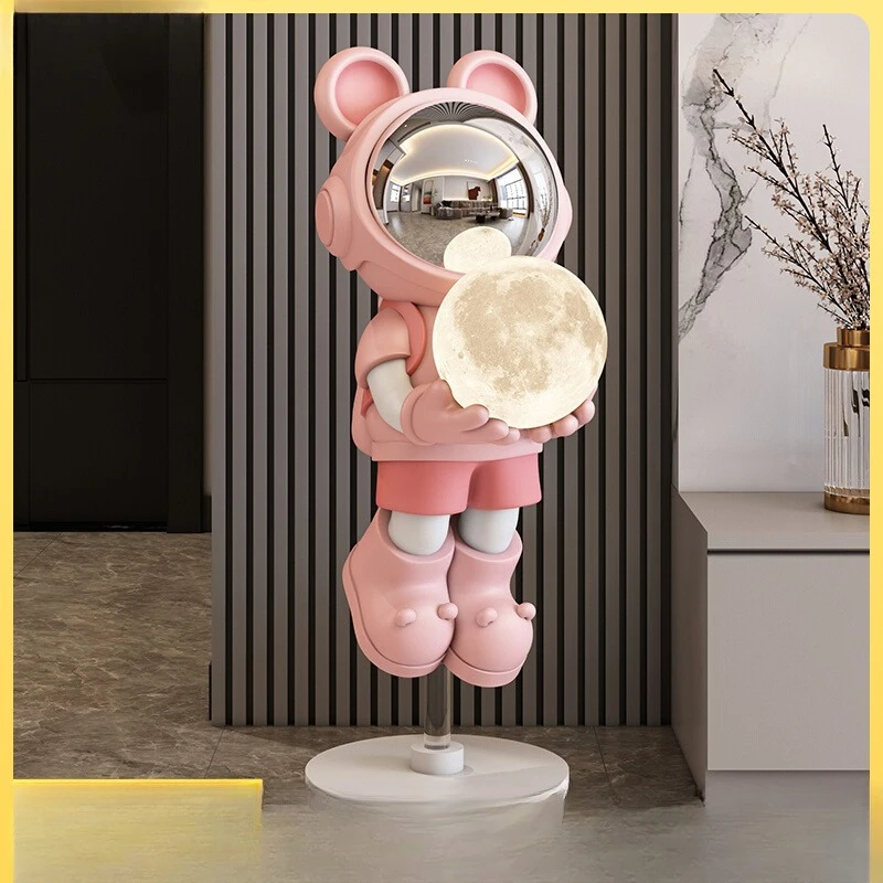 

Large living room astronaut astronaut floor ornament bluetooth audio TV cabinet next to jewelry housewarming gift