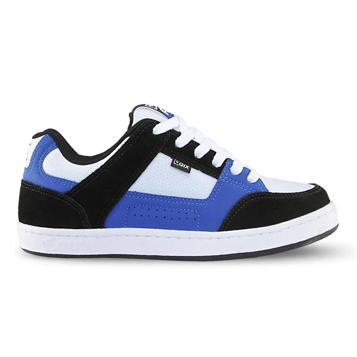 Qix Am Retro Shoes Black/White/Blue Skateboard