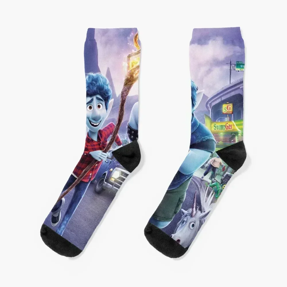 

Onward Socks funny sock japanese fashion bright garter anti slip football Boy Child Socks Women's
