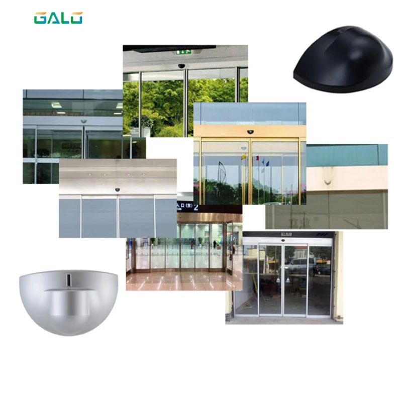 24.125GHz Universal Microwave Radar Motion PIR Sensor Automatic Swing Sliding Glass Door Infrared Beam Detector For Gate Opening