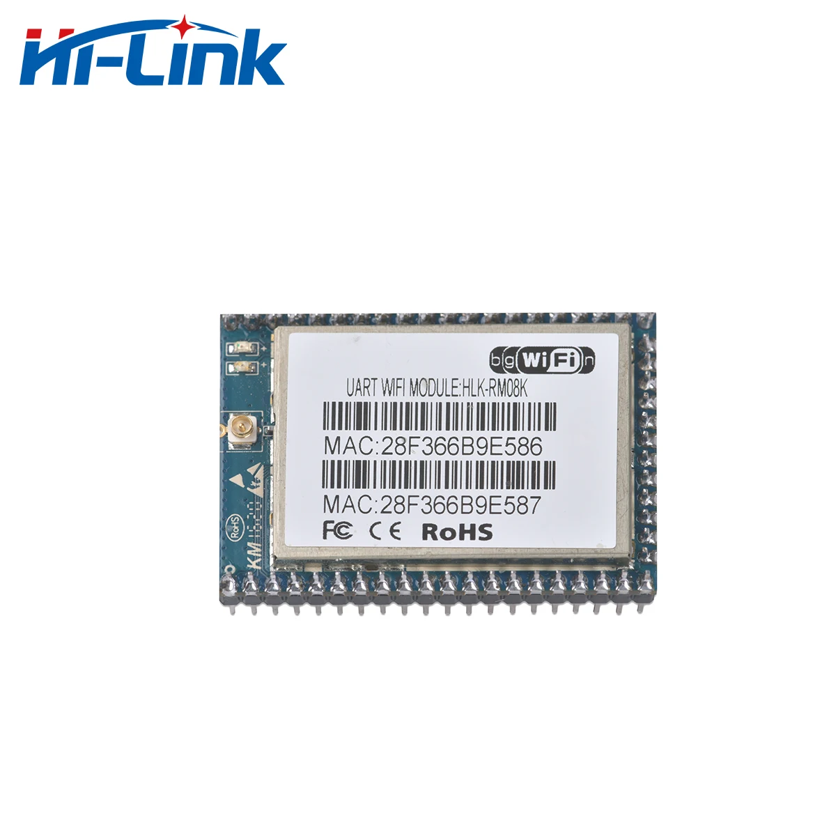 Kit modulo router wireless Hi-Link vendita calda MT7688K 2.4G IOT WiFi UART a Ethernet con scheda di test HLK-RM08K