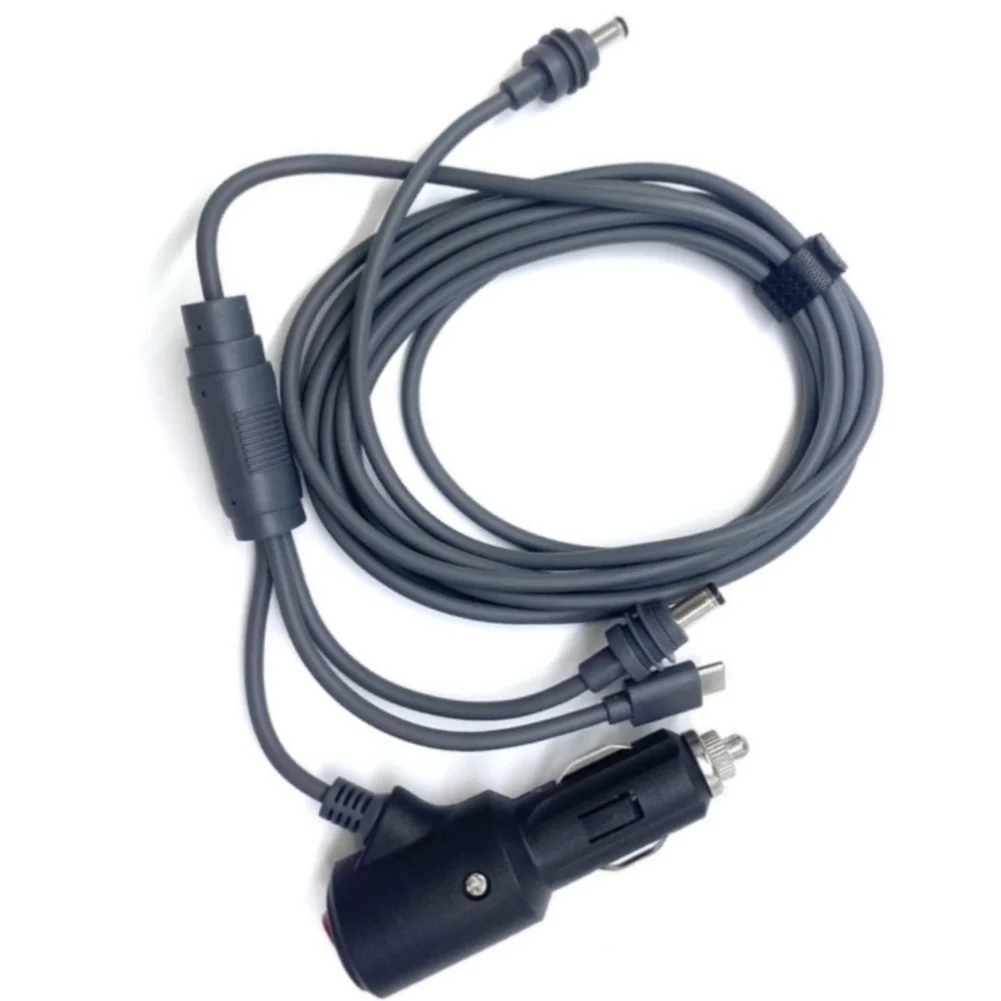 3-in-1 Vehicle DC Cable for Starlink For Mini Three Output Ports Switch Function 18AWG Wire 1m to 5m Length Range Available