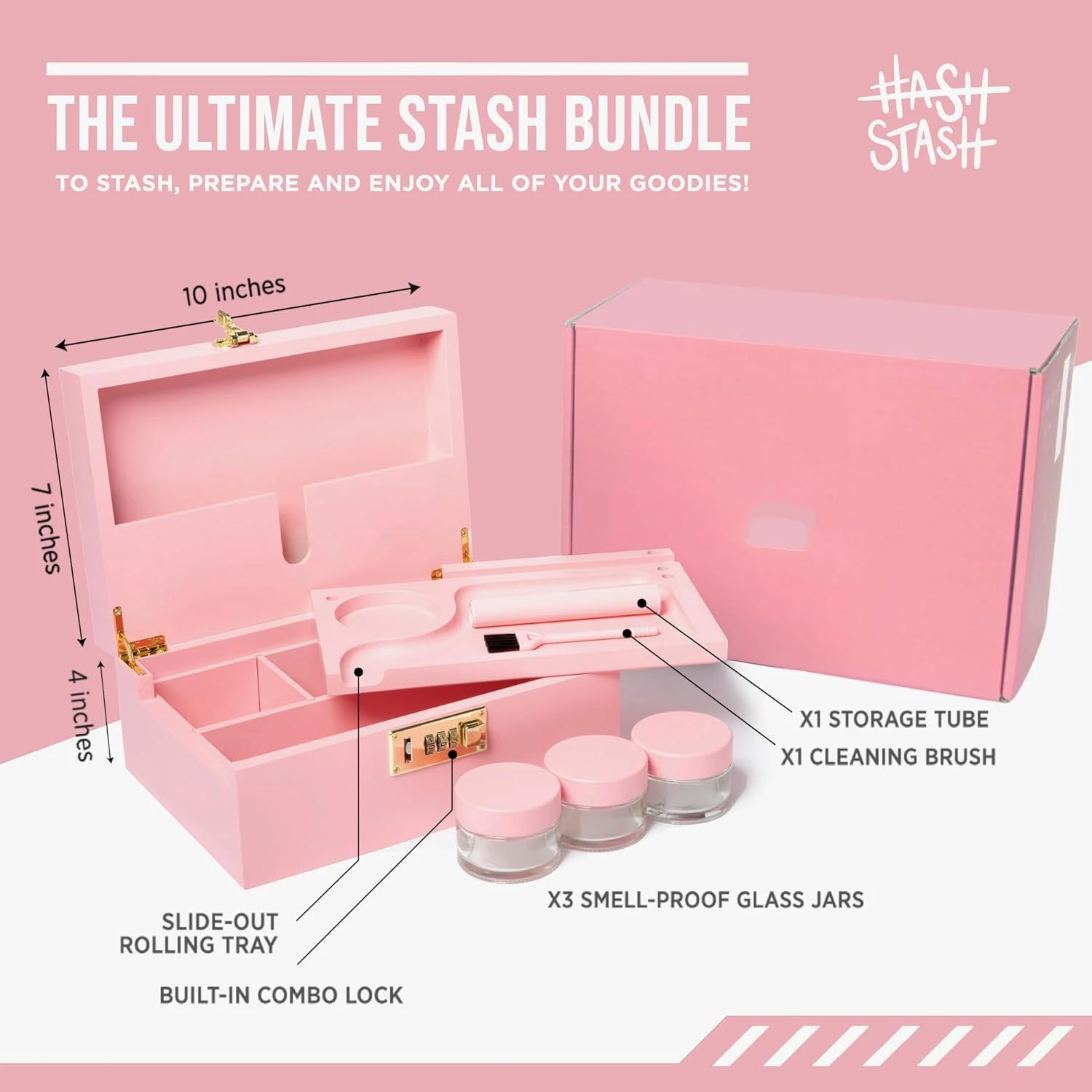 3 colors Premium Bamboo Storage Chest Rolling Tray Wood Box Case Crusher Organizer Smoking Accessories Tools Table Decorations