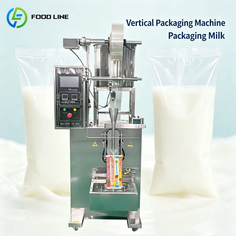 High Speed Liquid Packaging Machine For Milk Sauce Ketchup Mayonnaise Mustard Honey Pouch Filling Line Customized