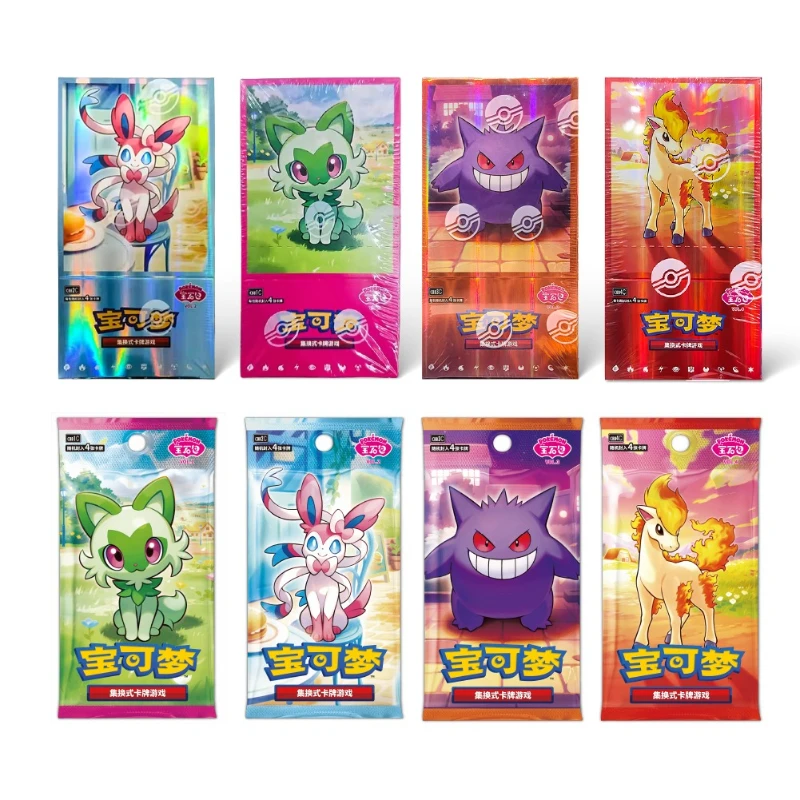 100% Origineel op voorraad Pokémon PTCG Scarlet & Violet Booster Box Gem Pack Vol.1 Vol.2 Vol.3 Vol.4 Vol.5 Collectie Kindercadeaus - afbeelding 2
