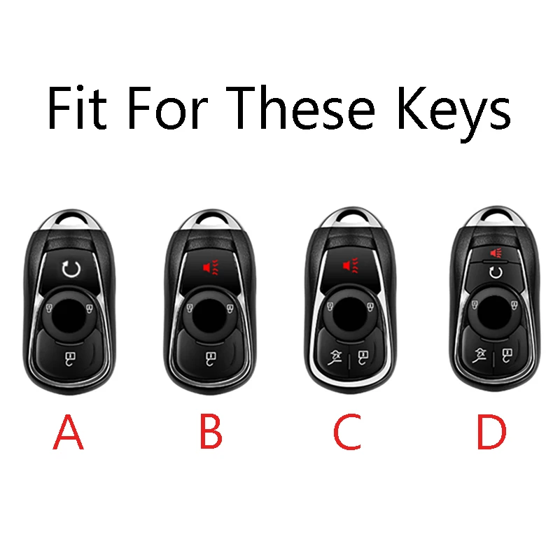 New TPU Car Key Case Cover Shell for Buick Envision Vervno Encore GS 20T 28T New LACROSSE Opel Astra K Keyless Protector Fob