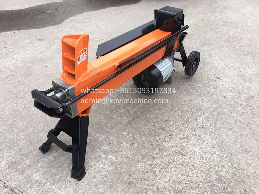 hydraulic wood splitting machine firewood cutting saw wood splitter machine