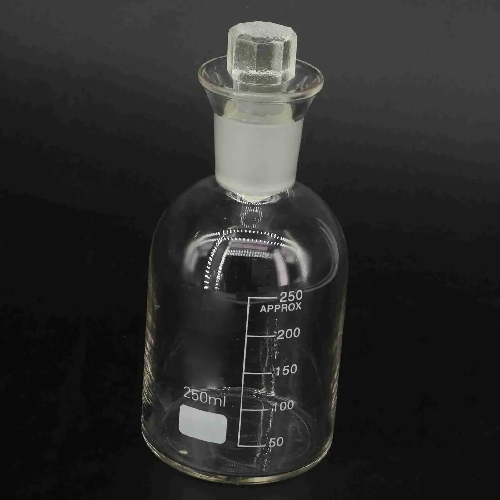 250 Ml GG17 Kaca Lulus Line Dissolved Oksigen Botol Reagen Kaca Kimia Labware