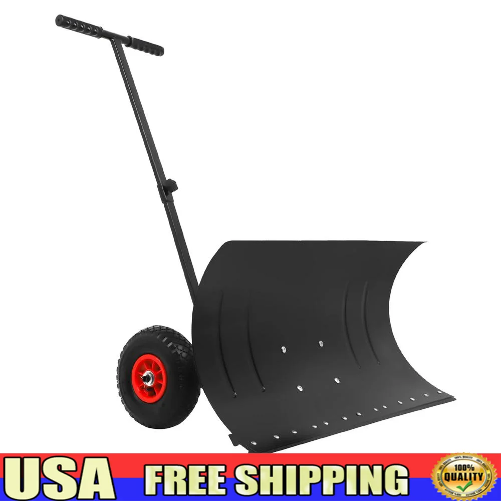 Heavy Duty Wheeled Snow Shovel 39