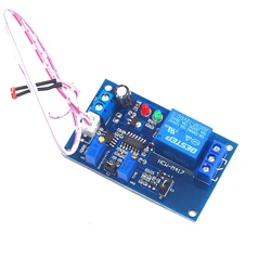 DC 5V 12V 24V Photoresistor Relay Module Light Brightness Sensor Timer Detection Controller Optical Time Delay Adjustable Switch