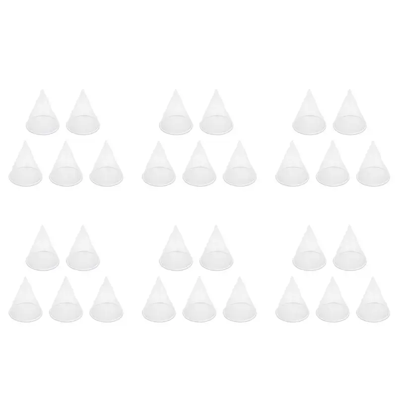 A53Q-30PCS Beekeeping Equipment Bee Honey Filter Nylon Cone-Shape Honey Screener Bee Hive Bee Honey Tools