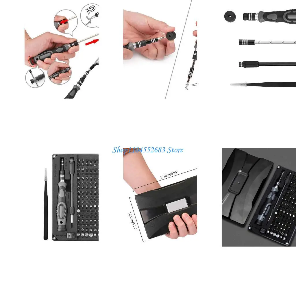 

Y6GD Electronics Repair Screwdriver Set, Set of 106 Pieces
