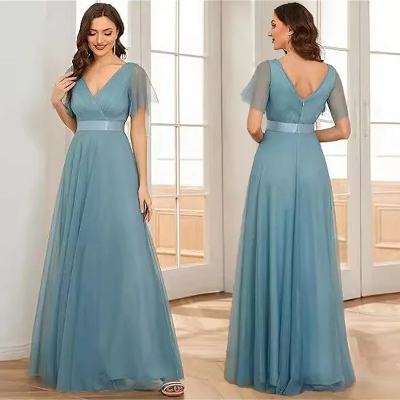 abito-da-sera-ballo-in-tulle-a-pieghe-con-scollo-a-v-e-spalle-scoperte-modello-a-line-con-cerniera-posteriore-ideale-per-damigelle-e-feste-formali