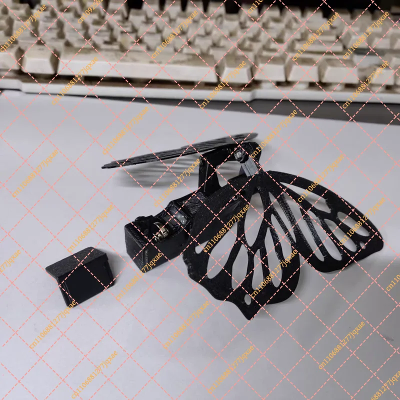 Electric Mechanical Butterfly, Flapping Wing Simulation Dynamic Ornament