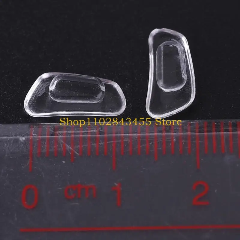 49MC 5 Pairs/Lot Inserted Silicone Eyeglasses Soft Nose Pads Glasses Massage