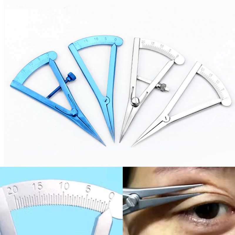 Calibro per occhi Calibri Castroviejo Calibro fisso Braunstein Calibri per palpebre Strumenti oftalmici oftalmologia Hi Eye