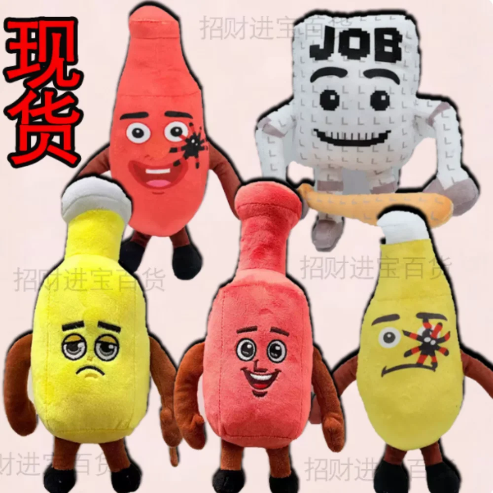 

New In Stock Steal A Brainrot Sammy Jandel Strawberry Elephant Plush Doll Anime Peripherals Toy Halloween Christmas Gift