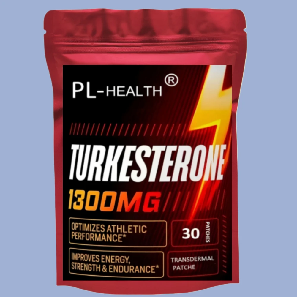 Turkesterone Transdermal Patches Ultra High Strength For Athletic Performance & Muscle Mass 30 Patches One Month Supply