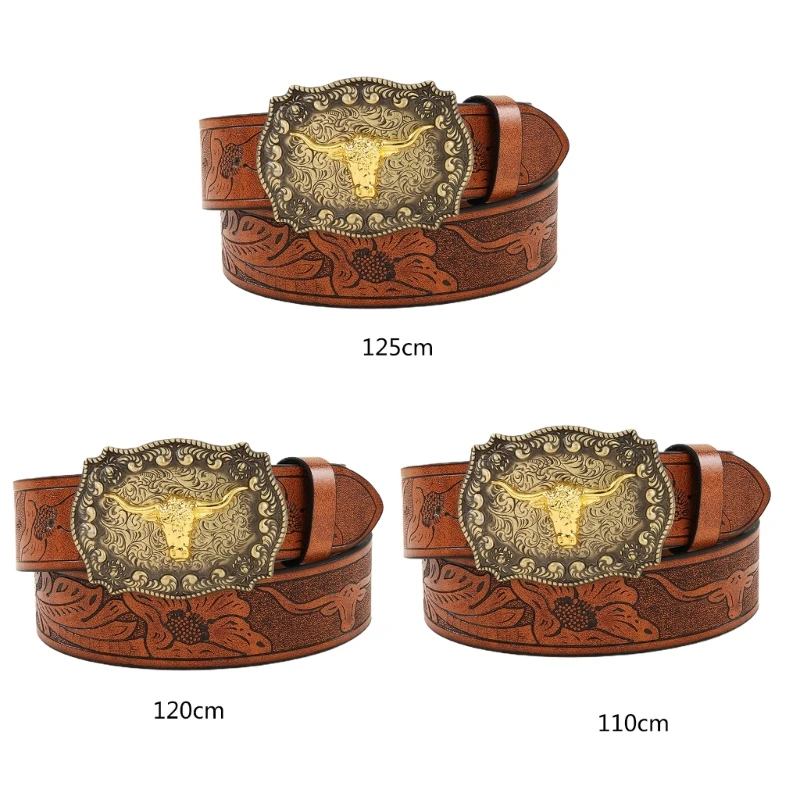 

Vintage Western Belt Belt Buckle Belt Cowboy Belts For Men Western With Big Buckle Jeans Belt Leather Belt