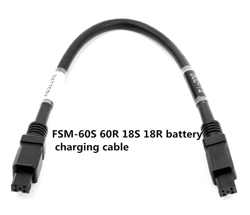 FSM-70S 80S 62S 19S 60S 50S 40S Fiber Fusion Splicer Battery Adapter Charging Cable DCC-14 Dcc-08 DCC-18 Dcc-10